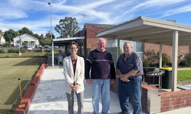 Harden Bowling Club Completes Upgrades