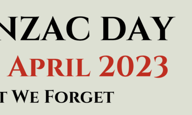 Anzac Day Services – Tuesday April 25