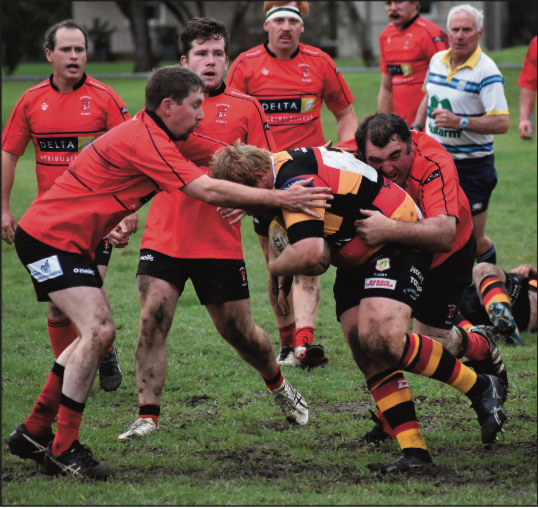 Red Devils down Tri-Colours to go top of the table