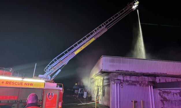 Coolac Service Station Goes Up In Flames