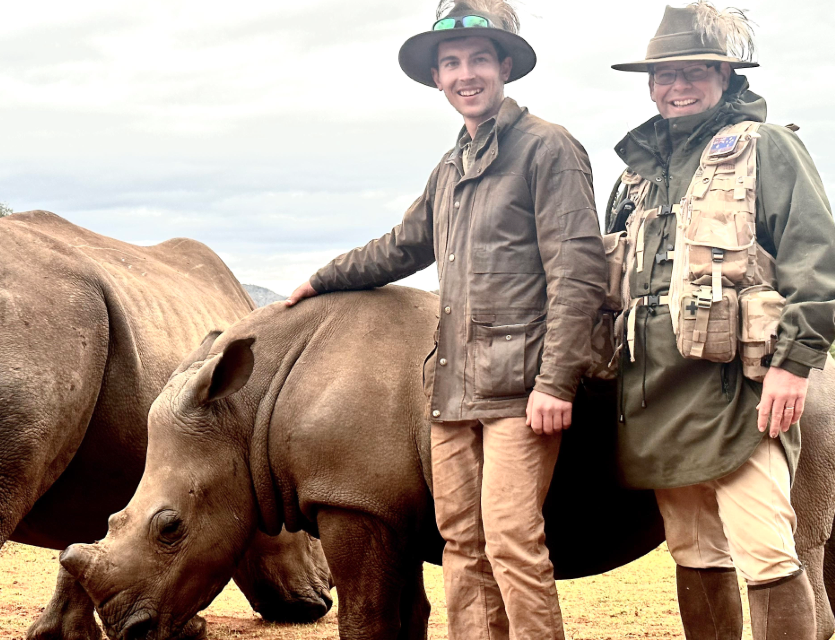 A South African Adventure: Wes and Joe Help Train Locals at Wildlife Sanctuary