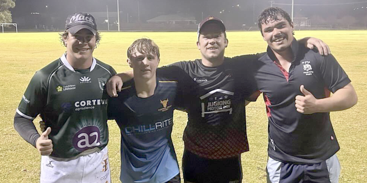 Harden Red Devils Represent Central West With Four players