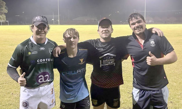 Harden Red Devils Represent Central West With Four players