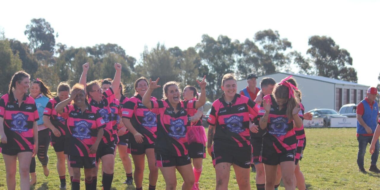 Women’s Rugby On Show at Cranfield Oval Today Temora Tuskerettes v Grenfell Panthers